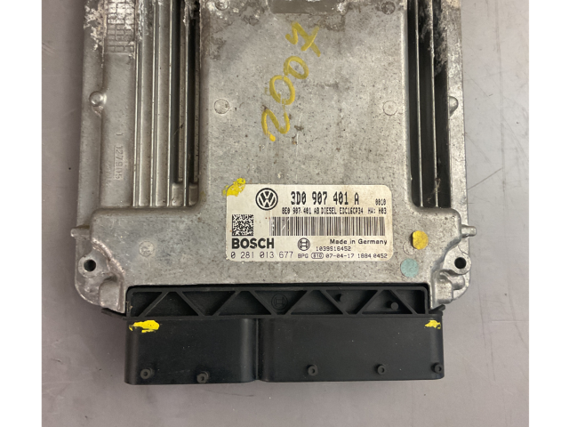 Блок управления двигателя 3D0907401A, 8E0907401AB   Volkswagen Phaeton