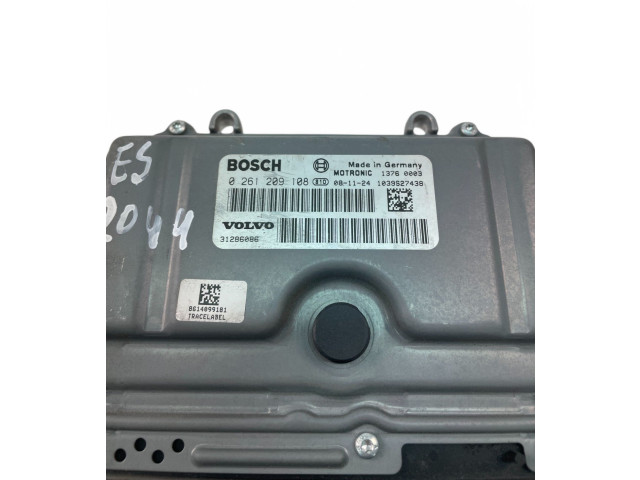 Блок управления двигателем Блок управления 31286086, 0261209108   Volvo V70