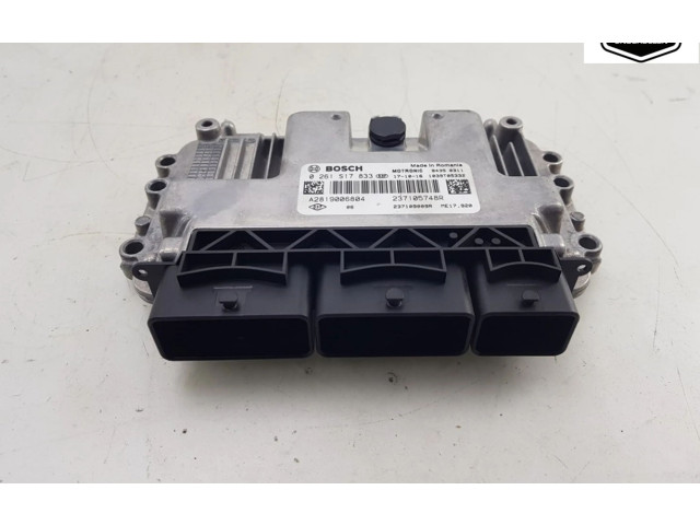 Блок управления двигателя 237105748R, 0261S17833   Renault Twingo III