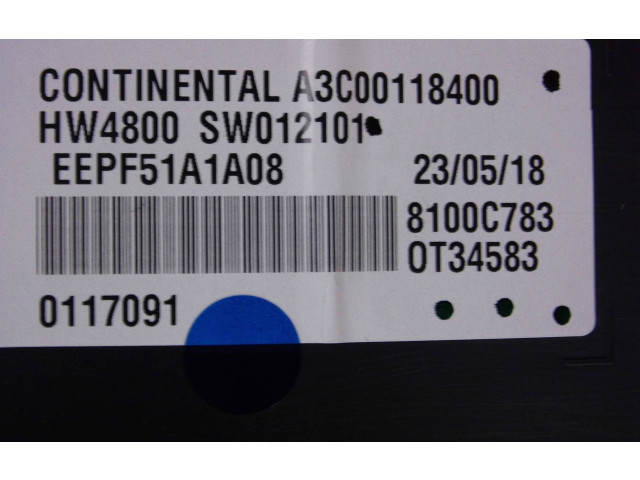 Přístrojová deska Mitsubishi Eclipse Cross 2018 8100C783