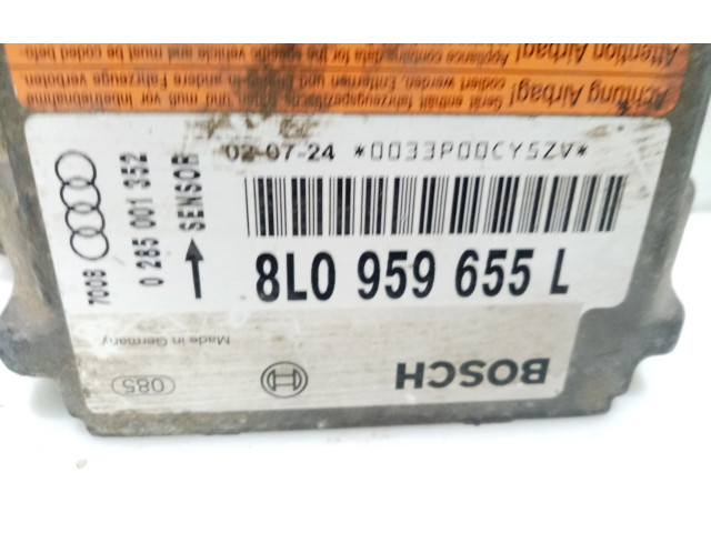 Блок подушек безопасности 8L0959655L, 0285001352 Audi A3 S3 8L