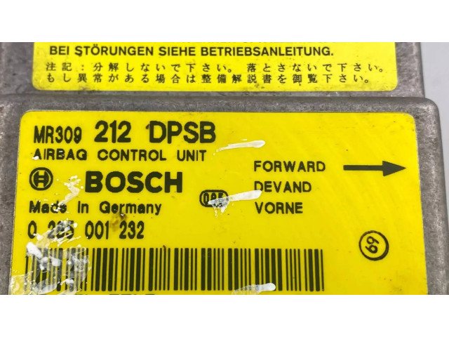 Блок подушек безопасности MR309212, 0285001232 Mitsubishi Carisma