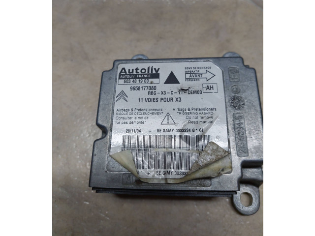 Блок подушек безопасности 9658177080, 603481900 Citroen C5