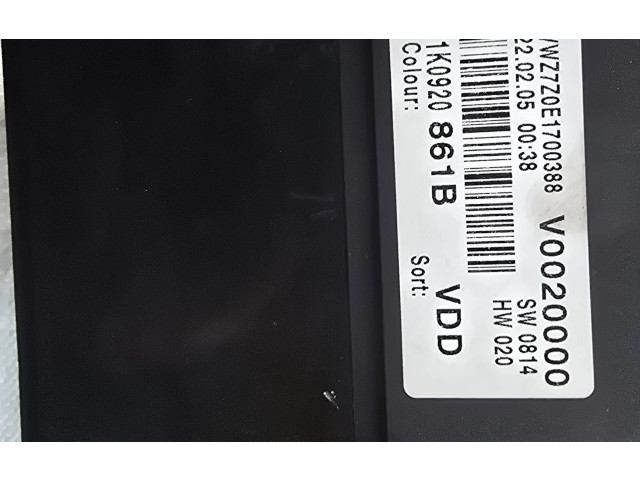 Панель приборов 1K0920861B Volkswagen Golf Plus