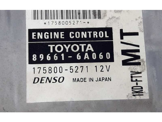 Řídící jednotka 896616A060, 1758005271 Toyota Land Cruiser (J120) 2003