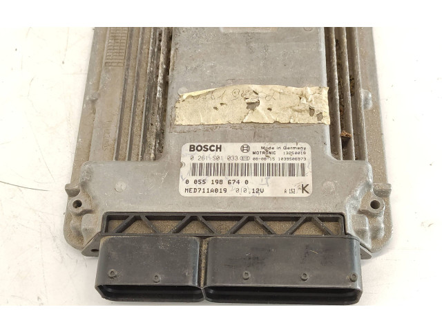 Блок управления двигателя 55195935, 00551986740 Alfa Romeo GT