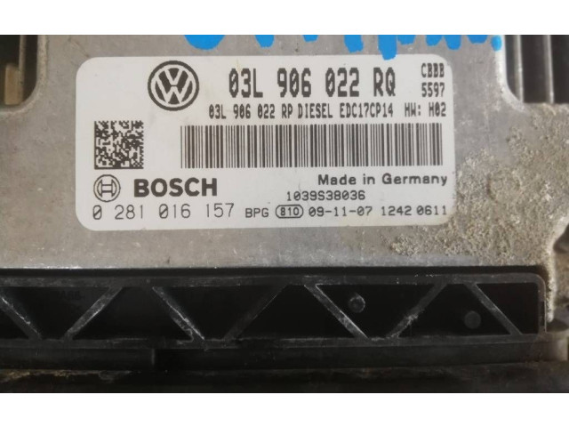 Řídící jednotka 03L906022RQ, 03L906022RP   Volkswagen Tiguan 2010