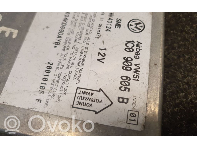 Блок подушек безопасности 1C0909605B, 5WK43124   Volkswagen PASSAT B5.5