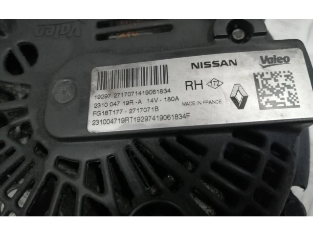 Генератор 231004719R, FG18T177 Dacia Logan II