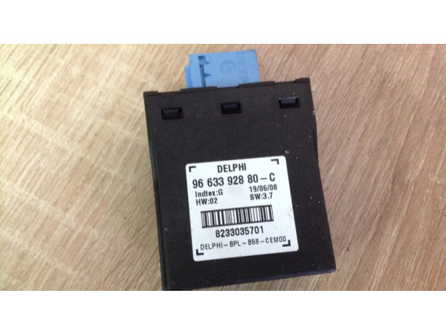 Блок управления сигнализации