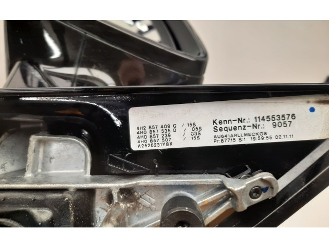 Zpětné zrcátko  Audi A8 S8 D4 4H 2011  4H0857535D, 4H2857409G  