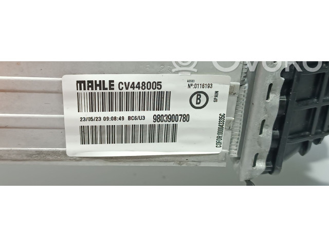 Интеркулер 9803900780 Citroen C3 Aircross