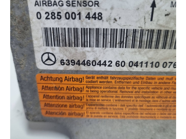 Блок подушек безопасности 6394460442, 0285001448   Mercedes-Benz Vito Viano W639
