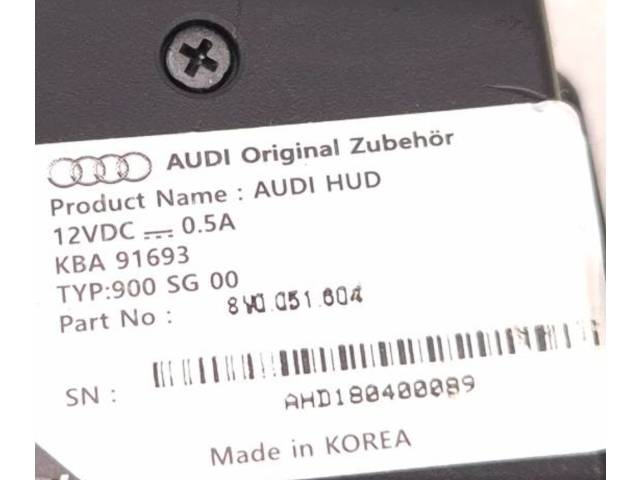 Дисплей 8v0051604 Audi A3 S3 8V