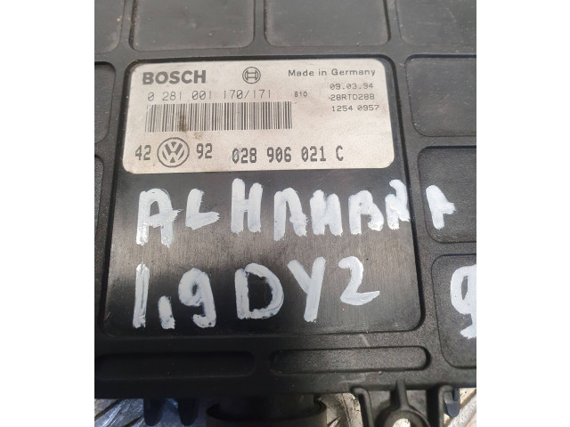 Řídící jednotka 0281001170, 028906021C Seat Alhambra (Mk1) 1999