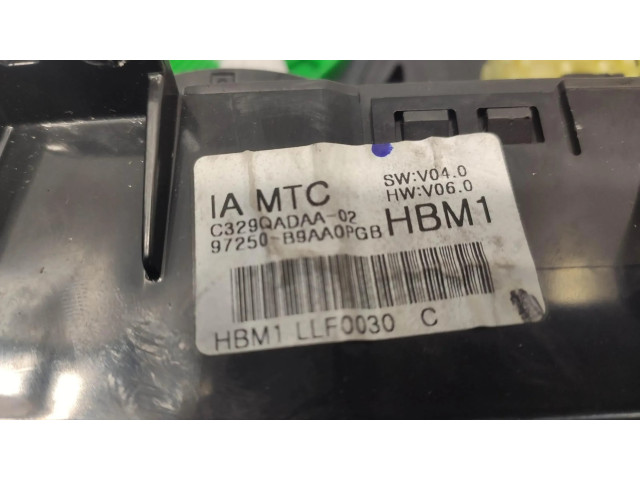 Блок управления климат-контролем 97250B9AA0PGB Hyundai i10