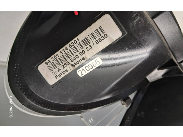 Přístrojová deska Mercedes-Benz SL R230 2007 A2305407647, A2305400023