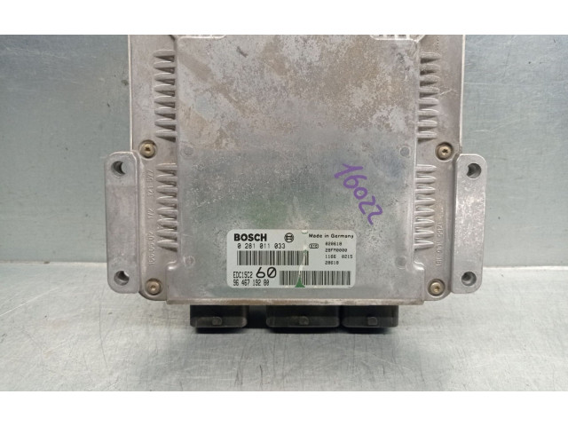 Блок управления двигателя 9646719280, 0281011033   Lancia Phedra