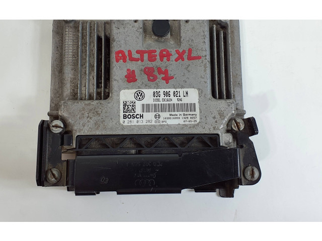 Řídící jednotka 03G906021LN, 1039S16959 Seat Altea XL 2007