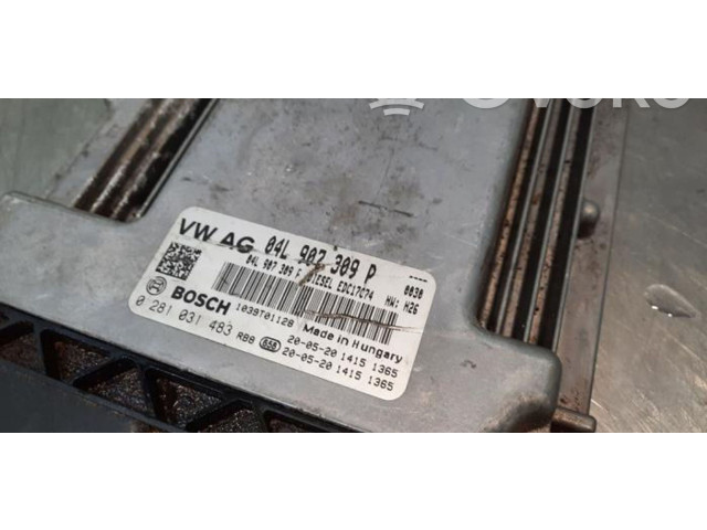 Блок управления двигателя 04L907309P Audi Q3 F3