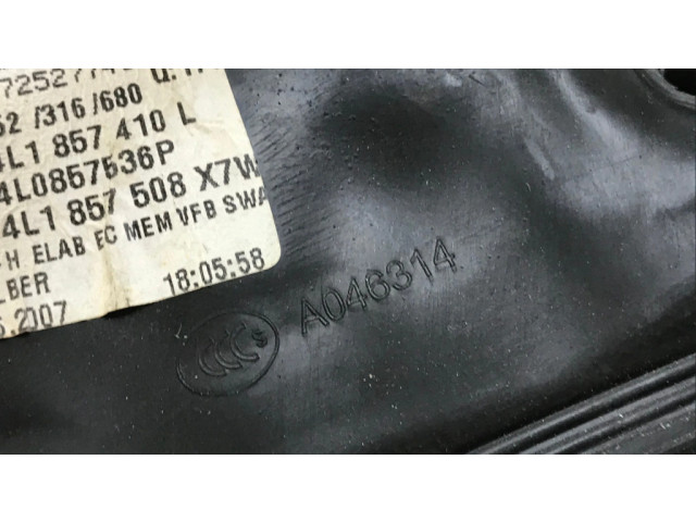 Zpětné zrcátko pravé Audi Q7 4L 2008 4L1857410L, 4L0857536P