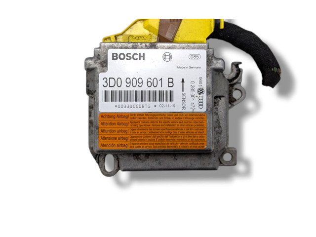 Блок управления надувных подушек 0285001472, 3D0909601B   Volkswagen Touareg I
