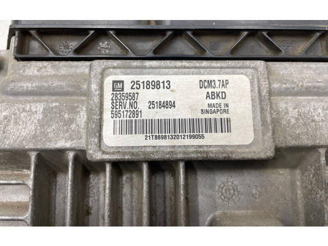 Блок управления двигателя 25184894, 28359587   Chevrolet Captiva