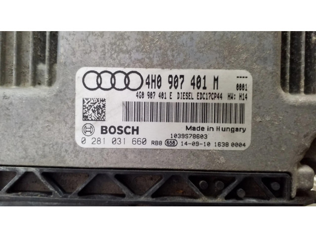 Řídící jednotka 4H0907401M, 4G0907401E   Audi A8 S8 D4 4H 2015