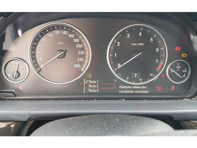 Přístrojová deska BMW 5 F10 F11 2011 205957605, JOHNSONCONTROLS