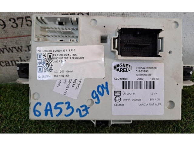 Блок предохранителей 51965996BCM330I.02, 199B4000   Fiat 500L    