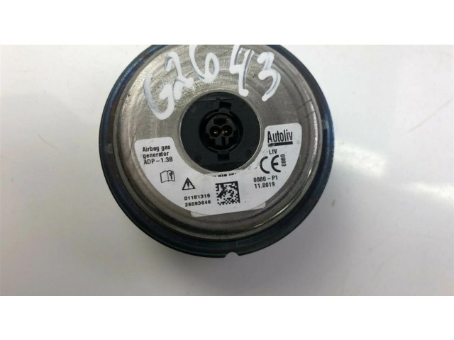 Блок подушек безопасности 0080P1110019, G2643 Peugeot 208