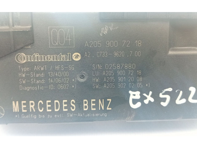 Блок управления A2059007218   Mercedes-Benz GLC X253 C253