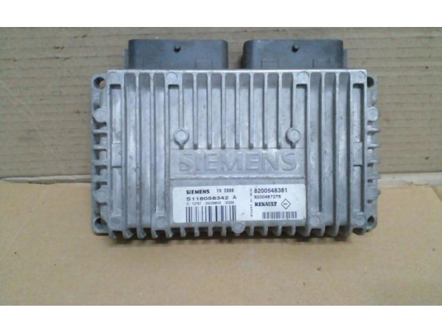 Блок управления коробки передач S118058342   Renault Clio III    
