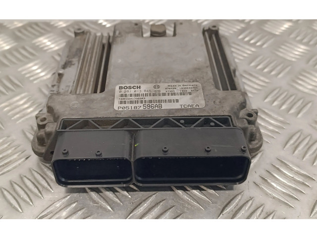 Блок управления двигателя 0281013845, 1039S20427 Jeep Patriot