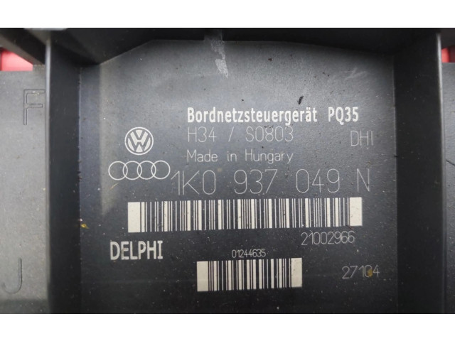 Pojistková skříňka 1K0937049N Skoda Octavia Mk2 (1Z)