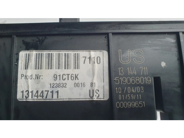 Pojistková skříňka 13144711, 91CT6K Opel Signum 2003