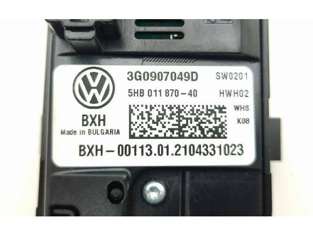 Блок управления климат-контролем 3G0907049D Audi A6 S6 C8 4K