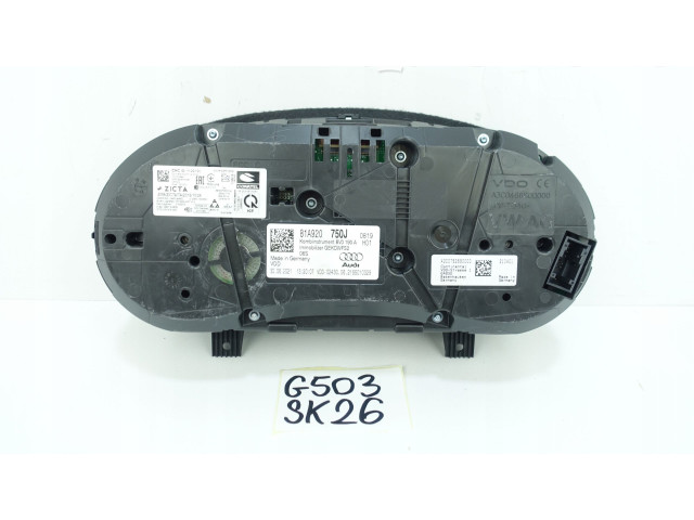 Панель приборов 81A920750J, 81A920750J Audi Q2 -