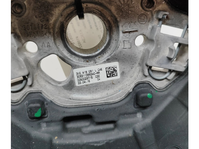 Руль Skoda Superb B8 (3V)  2015 - 2024 года 3V0419091L, 3V0419091      
