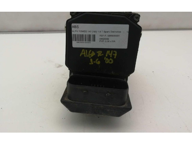 Блок АБС 0265900031 Alfa Romeo 166 1998 - 2003 года