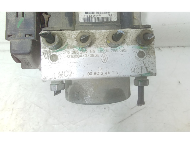 Блок управления АБС 0265232110, 0265232110   Dacia Logan I