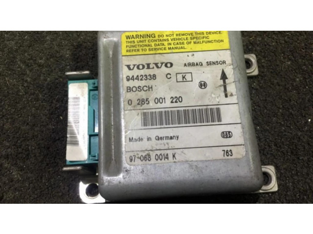Блок подушек безопасности 9442338, 0285001220 Volvo S70 V70 V70 XC