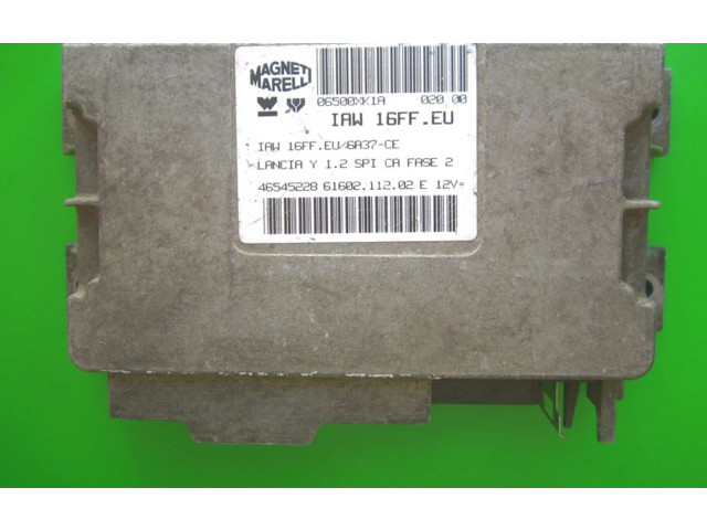 Блок управления двигателем Блок управления 46545228, 6160211202   Lancia Y 840