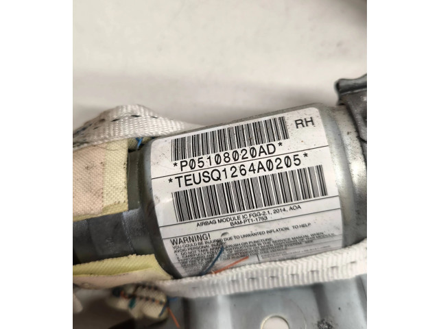 Боковая подушка безопасности P05108020AD, TECGV2264A0205 Jeep Grand Cherokee