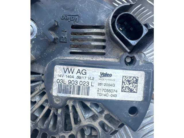 Генератор 03L903023L, 03G903016F   Volkswagen Caddy      