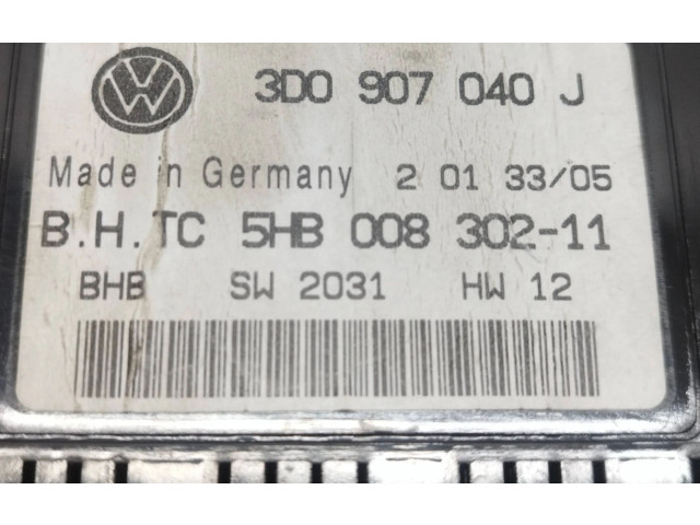 Блок управления 3D0907040J, 5HB00830211   Volkswagen Phaeton