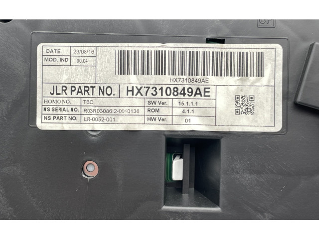 Панель приборов HX7310849AE Jaguar XE