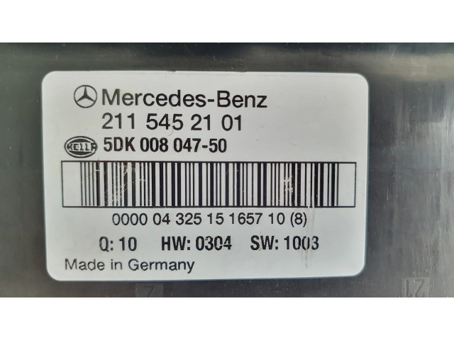 Блок комфорта 2115452101, 5DK00804750   Mercedes-Benz E W211   