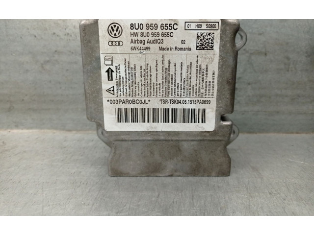 Блок подушек безопасности 8U0959655C, 5WK44499SME Audi Q3 8U