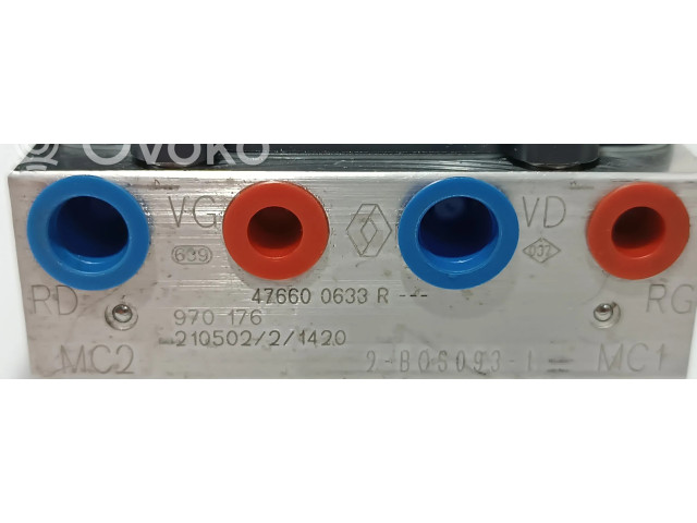 Jednotka ABS 476609021R, 476600633R Renault Captur II 2021